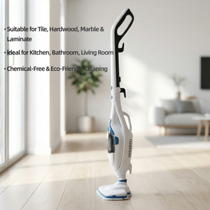 Potente Mopa de Vapor Eléctrica Inalámbrica Ligera y Compacta de Forma Rectangular con 1500W de Alto Rendimiento - Product Image 5