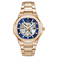 Montre mécanique automatique squelette pour homme TEVISE T01B, en acier inoxydable, lumineuse, étanche, de luxe, pour affaires, en promotion