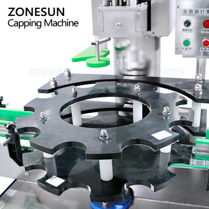 ZONESUN ZS-DSJ2 haute vitesse en bois naturel liège Gin rhum liqueur verre bouteille de vin bouchage liège pressage Machine - Product Image 3