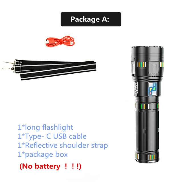 Black-Long-Battery-free