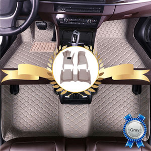 Muchkey – tapis de sol de voiture en cuir 5D, antidérapant, pressé à chaud, de luxe, pour <span class=keywords><strong>Mini</strong></span> <span class=keywords><strong>Cooper</strong></span> S 2016 2017 - Product Image 4