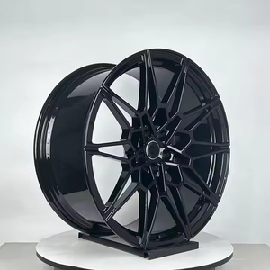 Nouvelles roues de voiture de tourisme en alliage forgé noir personnalisé 15-24 pouces 5x114.3 5x112 jantes sport concaves pour <span class=keywords><strong>A4</strong></span> A6 <span class=keywords><strong>B8</strong></span> C7 F30 E90 X5 - Product Image 5