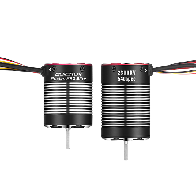 RC CAR PARTS HOBBYWING QUICRUN Fusion Pro-Elite for 2300KV Waterproof Brushless for 1/10 Crawler Motor RC Car Truck Accesseries