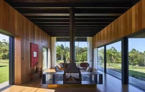 <span class=keywords><strong>Casa</strong></span> de Madera de Estilo Prairie Moderno con Pared de Cortina de Vidrio, Aislamiento de Poliuretano, Ensamblaje Modular, Fácil Instalación para un Lujo Excepcional - Product Image 3