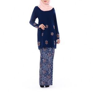 Latest Designs <strong>Turkey</strong> <strong>Clothes</strong> Print Open Abaya With Gril - Product Image 5