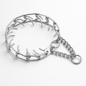 Correa de Adiestramiento para Perros Desmontable de Metal, <span class=keywords><strong>Collar</strong></span> Antichoque con Cadena de Choque para Adiestramiento Canino, Venta Caliente Transfronteriza - Product Image 3