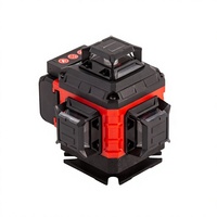 Niveau laser 3D 4D à faisceau vert et rouge avec télécommande, trépied, base réglable, lunettes de sécurité pour carrelage, logo personnalisé, usine