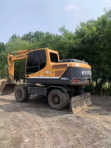 Marque coréenne célèbre Hyun | Excavatrice sur pneus d'occasion de qualité supérieure Dai R150W-9 150w-7 21 tonnes 210w-7 (15-21 tonnes) - Product Image 3