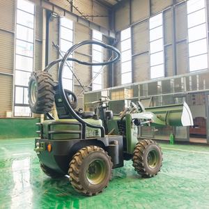 Kuangcheng pemantik elektrik energi hijau E08 roda pemuat multifungsi kecil dengan komponen inti bantalan Motor roda gigi pompa - Product Image 6