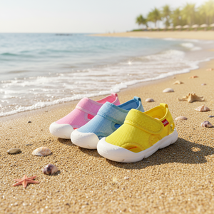 Zapatos Acuáticos OZKIZ Coreanos para Niños, Transpirables, Punta Abierta, a la Moda, para 2-7 Años, Venta al Por Mayor para Playa - Product Image 3