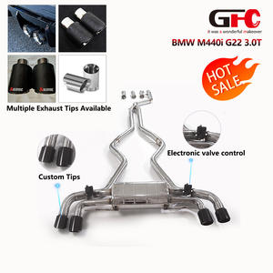 Sistema de Escape Cat-Back con Válvula de Silenciador en Materiales Personalizados para BMW M340i G20 <span class=keywords><strong>M440i</strong></span> G22 B58 3.0T Sistema de Escape Valvetronic - Product Image 2