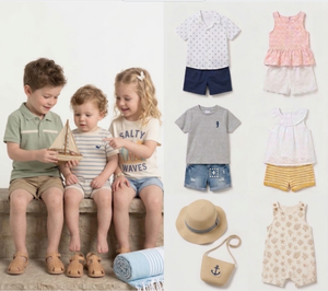 Ropa de Verano Moderna y Elegante para Niños, Pedidos de Cartones Mixtos, Surtido Aleatorio, Artículos Populares para Ventas en Vivo - Product Image 1