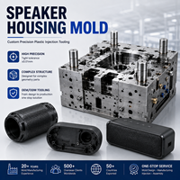 Cetakan Injeksi Kabinet Speaker Kustom, Casing Plastik, Peralatan untuk Produk Audio