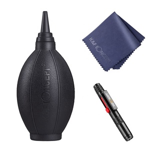 Kit de Limpieza de Cámaras 3 en 1 K&F Concept, Incluye Soplador de Aire, Pluma de Limpieza de Lentes y Paño de Microfibra - Product Image 1