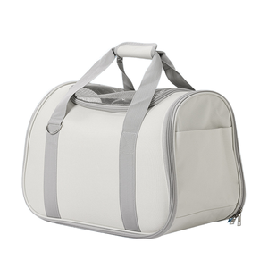 Sac <span class=keywords><strong>à</strong></span> bandoulière blanc Easygoing pour chats et chiens pour sorties <span class=keywords><strong>à</strong></span> <span class=keywords><strong>bord</strong></span> petit sac <span class=keywords><strong>à</strong></span> main <span class=keywords><strong>à</strong></span> ouverture latérale <span class=keywords><strong>à</strong></span> conception <span class=keywords><strong>à</strong></span> une épaule Cage pour animaux de compagnie - Product Image 5