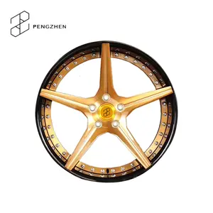 Pengzhen Star Design 2 Pieces Forged 18 19 20 21 22 Inch Deep Dish 5x114.3 Alloys Rims Wheel For Suzuki Sx4