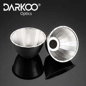 Lentilles de lumière <span class=keywords><strong>commerciale</strong></span> Ultra-mince galvanoplastie Anti-éblouissement Cob faisceau étroit 12 degrés 24 36 degrés Pmma lampe tasse lentille - Product Image 1