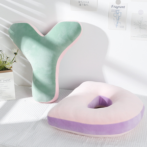 Gối Chữ Bằng Nhung Nhung Mềm Đệm Trang Trí Sô Pha Thoải Mái Không Gian - Product Image 6