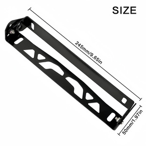 Support de plaque d'immatriculation de voiture, support de plaque d'immatriculation rotatif à angle réglable, support de plaque d'immatriculation de course - Product Image 3