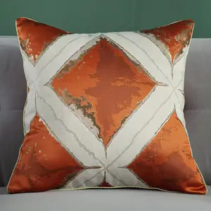 Wholesale Popular top quality Luxury Jacquard cushion covers Modern home decorative cushion cover