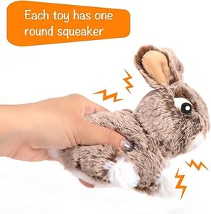 Jouet pour chien Eek Squeaky Puzzle interactif Jouet pour chiot en peluche Tortue (coquille + 5 tortues)-Jouet à mâcher pour animaux de compagnie - Product Image 4
