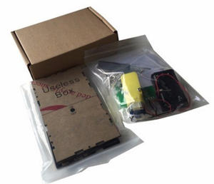 Kit de Bricolaje de Caja Inútil de Acrílico, Máquina Inútil, Regalo de Cumpleaños, Juguete Antiestrés, Gadget Geek, Bromas, Juego de Mesa, Juguetes Divertidos y Trucos - Product Image 4