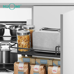 NUOMI-estante giratorio de cocina, serie Majaz, armario extraíble, cesta, esquina mágica - Product Image 6