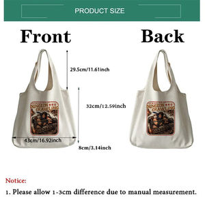 Sac fourre-tout en toile Dungeon Crawling <span class=keywords><strong>Carl</strong></span> & Princess Donut, cadeau pour les fans de livres - Product Image 2