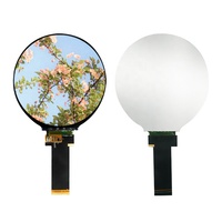 Rjoytek 5 Zoll TFT LCD Panel Benutzerdefinierte Form 1080x1080 Hochauflösender Touchscreen Helligkeitsregelung Kreisförmiges Display-Modul MIPI
