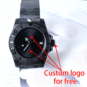 Reloj MINUTETIME Black Knight con Logotipo Personalizado, Movimiento NH35 Completo, Cristal de Zafiro, Bisel de Cerámica, Resistente al Agua hasta 100 Metros - Product Image 6