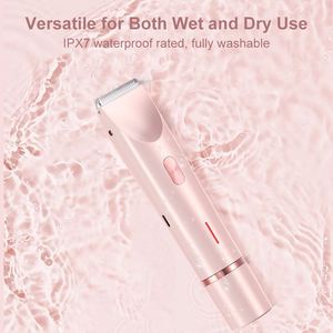 Depiladora Facial Digital Portátil para Mujer, Recortadora de Bikini, con Función de Limpieza Inteligente, Funciona con Batería, para Uso en el Baño - Product Image 4