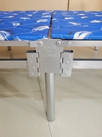 Lit pliant en métal, directement de l'usine, pas cher, confortable, en fer, simple, pour le camping, prix abordable pour adultes, mobilier de maison, chambre à coucher, 400 kg