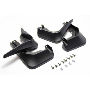 Mercedes-Benz <b>Mud</b> <b>Flaps</b> For C-Class W205 15-21 Plastic Black Tire Mudguards - Product Image 2