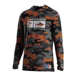 Chemise à manches longues anti-UV de qualité supérieure avec imprimé écailles de poisson, créez votre propre sweat-shirt de pêche avec des images de poissons - Product Image 1