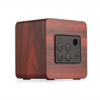 Venta al por mayor altavoz inalámbrico Retro colorido portátil inalámbrico Bocinas Bluetooth Vintage altavoz de madera