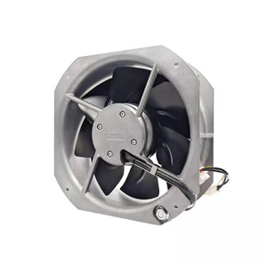 Ventilateur de refroidissement industriel W2E, moteur AC 230V, métal, usage commercial, résistant aux hautes températures - Product Image 2