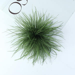 Spilla con piume e motivo floreale elegante da 15 cm, fatta a mano, unisex, per gioielli fai da te, accessori per abbigliamento, fermaglio per <span class=keywords><strong>capelli</strong></span> - Vendita calda transfrontaliera - Product Image 3