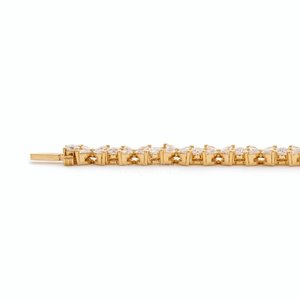Pulsera de Cadena con Diamantes de Lujo para Mujer, Plata de Ley 925, Ajustable, Joyería Fina, Elegante, Regalo de Moda para Uso Diario y Fiestas - Product Image 4