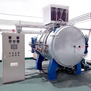 New Silicon Carbide Furnace For Powder Induction Heat Treatment Vacuum Sintering With PLC And Pump Protective Atmosphere