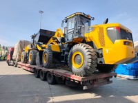Chargeur frontal CLG856H 5 tonnes pour travaux de stockage en entrepôt, fourni par l'usine