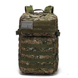 Mochila Táctica Impermeable de Gran Capacidad 900D con Cierre de Cremallera, Correa de Hombro Curva y Marco Interno para Gimnasio y Senderismo - Product Image 4