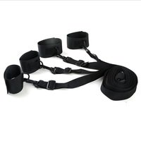 BDSM Bed Bondage Set Bettsp reizer Fesseln für das Spielen von Erwachsenen