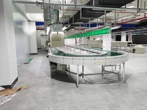 Çalışma masaları için yüksek performanslı eğri bant konveyör üretimi - Product Image 2