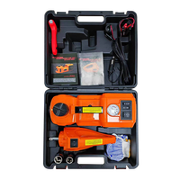 Kit de crics de voiture hydrauliques électriques 12V de 5 tonnes avec pompe à air et clé à chocs pour les ascenseurs et l'entretien des véhicules