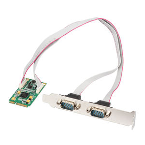 Kartu Kontrol I/O Industri Mini PCIe <span class=keywords><strong>2</strong></span> Port RS485 RS422 Serial Port IOCREST OEM Pabrik dengan Chip EXAR 17V352 Mini Pci C - Product Image 1