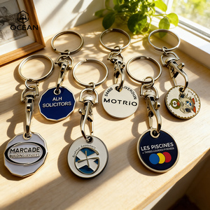 Porte-clés jeton de chariot UK en matériaux de haute qualité, idéal pour la décoration et les cadeaux promotionnels à prix abordable - Product Image 4