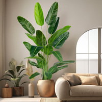 Plantes Artificielles en Pot, Décoration Verdure Intérieur Extérieur, Faux Bonsaï et Faux Palmier
