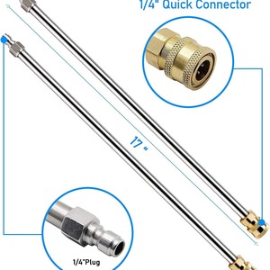 Limpiador de Superficies para Lavadora a Presión, 21 Pulgadas, Acero Inoxidable, Fregadora de Pisos, Presión Ajustable, Limpieza con Agua Fría - Product Image 5