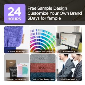 Prix usine en gros vente chaude corps brosse à récurer exfoliant dos éponge serviette enlever faux bronzage - Product Image 6