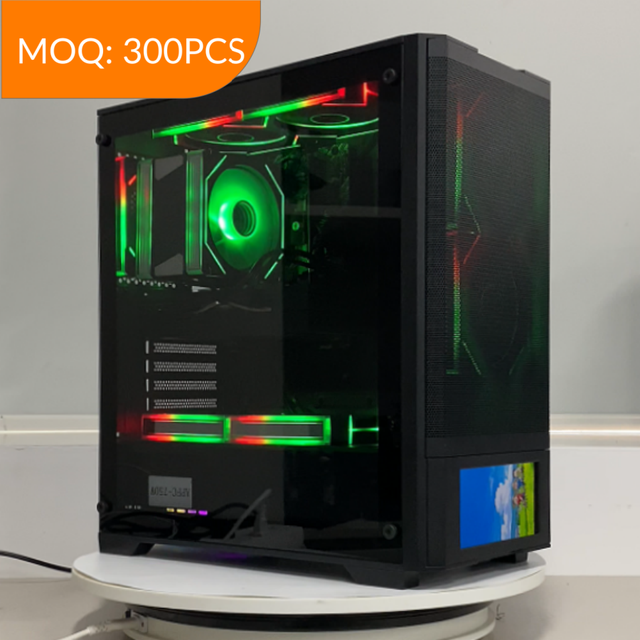 Hot Sale S-i7SE-i739-1 Gaming Case ATX M-ATX ITX 8*12cm Fan 360mm Graphics Card 165MM CPU Cooler SPCC Steel Chassis